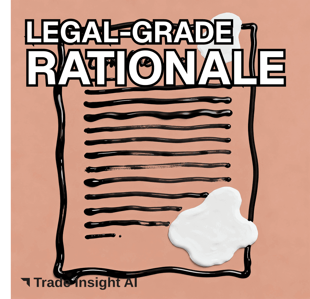 Verify Assumptions & Check Legal-Grade Rationale